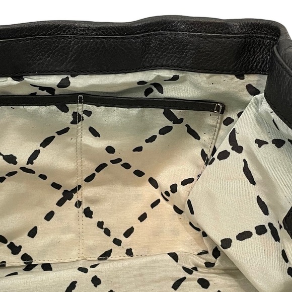 Kate Spade Black Pebbled Leather Bexley Anisha Bag Turn Lock - Picture 11 of 15